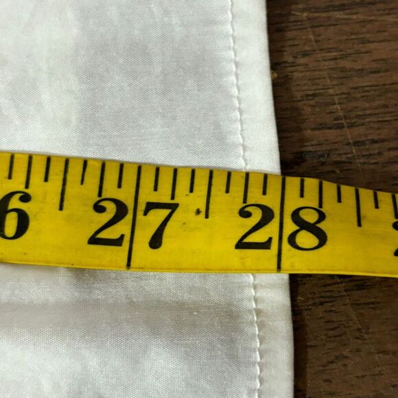 Soft Surrounding Blouse Womens‎ 2X White Gold Buttons LOLA Stretch Top - Picture 11 of 12